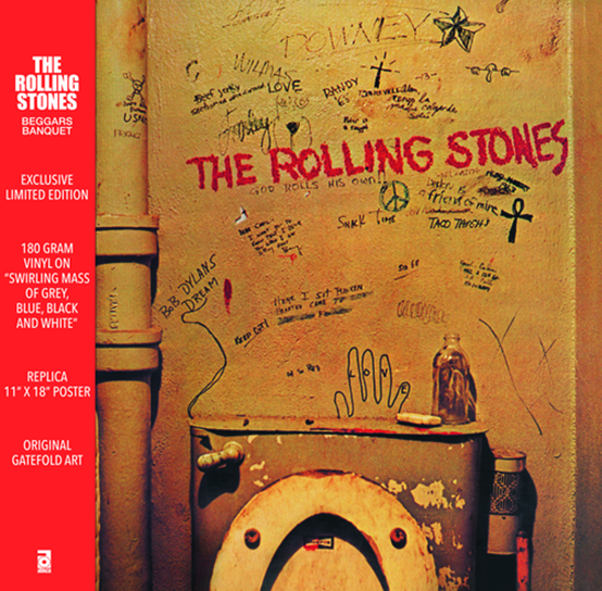 ROLLING STONES (ローリング・ストーンズ) - Beggars Banquet (EU-US RSD 2023 限定9000枚 180g スプラッター・カラー・ヴァイナル LP/New)