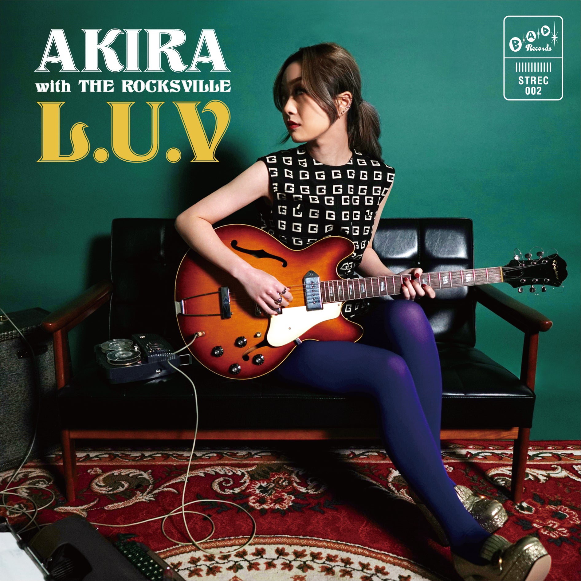 AKIRA with THE ROCKSVILLE (アキラ・ウイズ・ザ・ロックスヴィル) - L.U.V (Japan 限定プレス 2xCD / New) 極上キューティ・ポップアルバム !