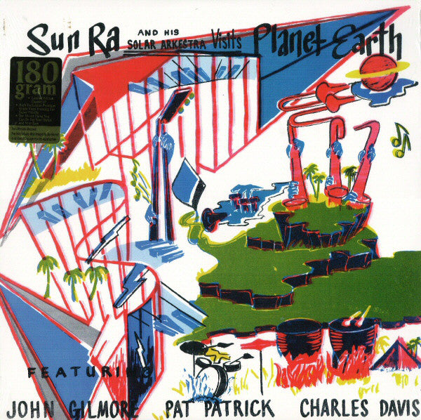 SUN RA & His Solar Arkestra (サン・ラ & ヒズ・ソーラー・アーケストラ) - Visits Planet Earth (US Ltd.Reissue LP/New)