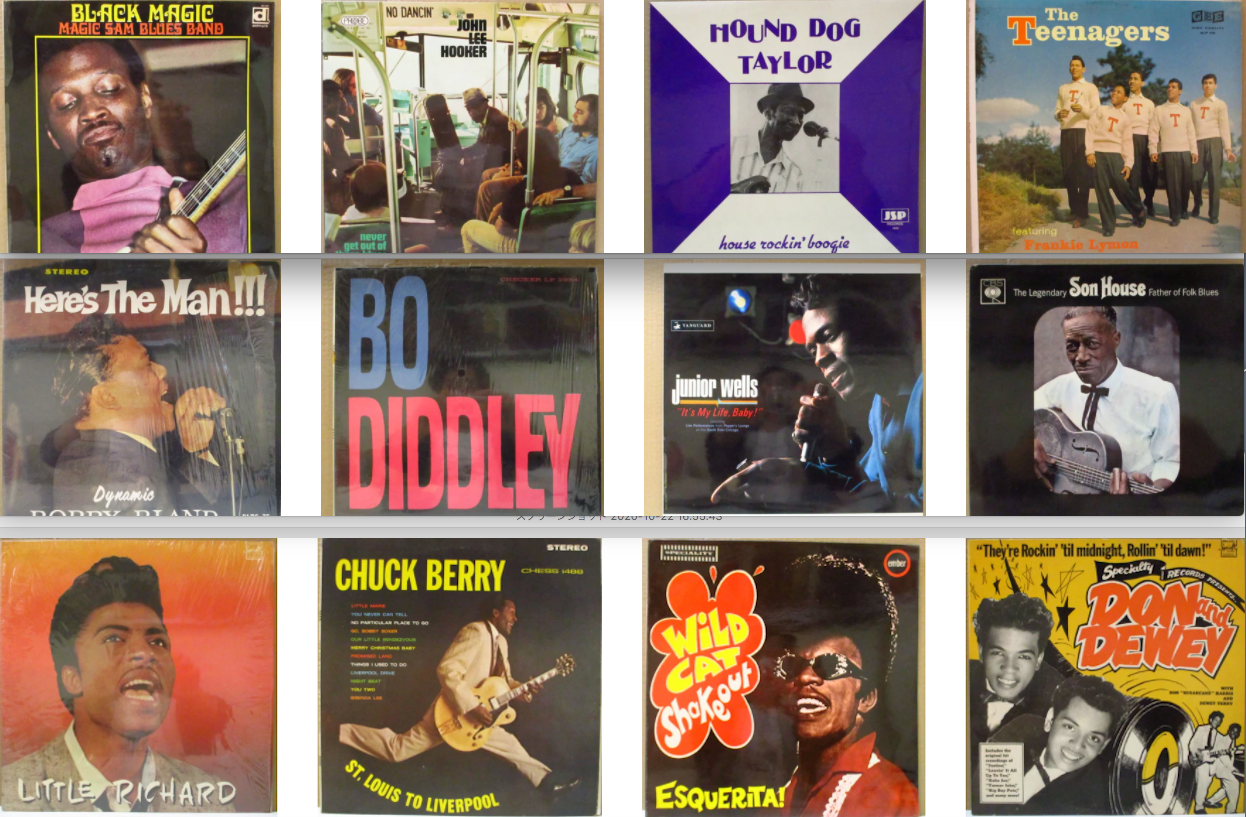 新入荷50’s & 60’s BLUES-R&B/DooWop チープ & レア LP x 114 枚アップ！