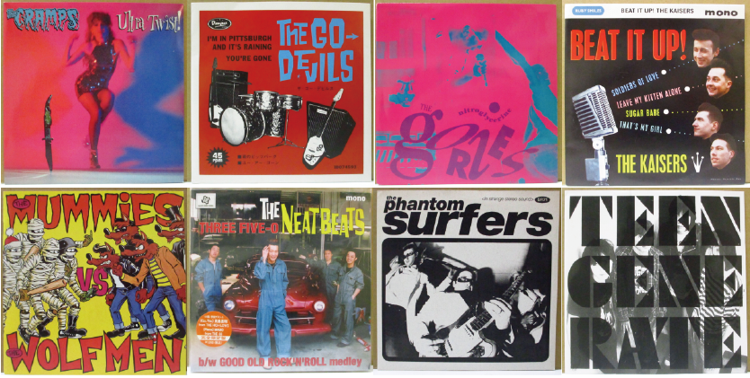 3/3 (木)新着中古 80'S-GARAGE PUNK / PUB ROCK 7" x 65枚 追加！