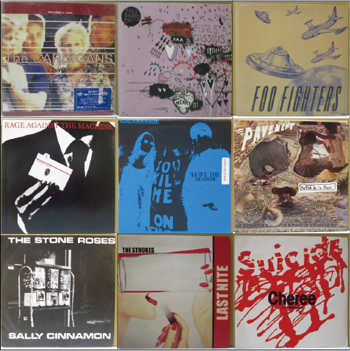 5/19 (金) 新入荷チープ中古、レア NEW WAVE / ALTERNATIVE / INDIE POP 7" x 50点追加!