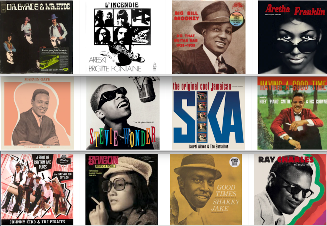 2/24（木）リコメン旧作) 50’s & 60’s ブルース/R&B、ノーザンソウル、R&R、SKA、ガレージ、ロックPOPS LP/7"/CD（新品） 12 種アップ！