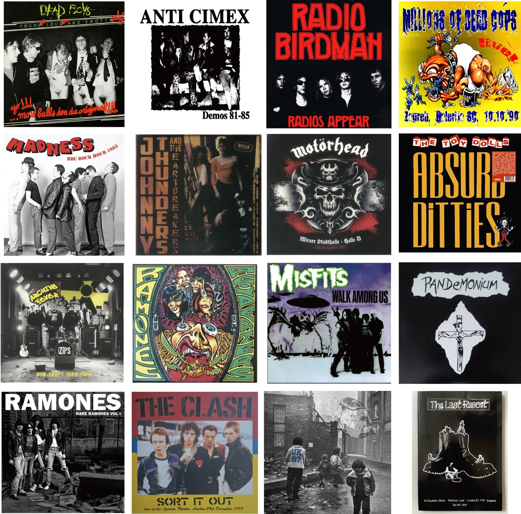 新着 パンク、ハードコア [新品] 新旧 LP、CD、7インチ、カセット、T-シャツ 46点 入荷中！
