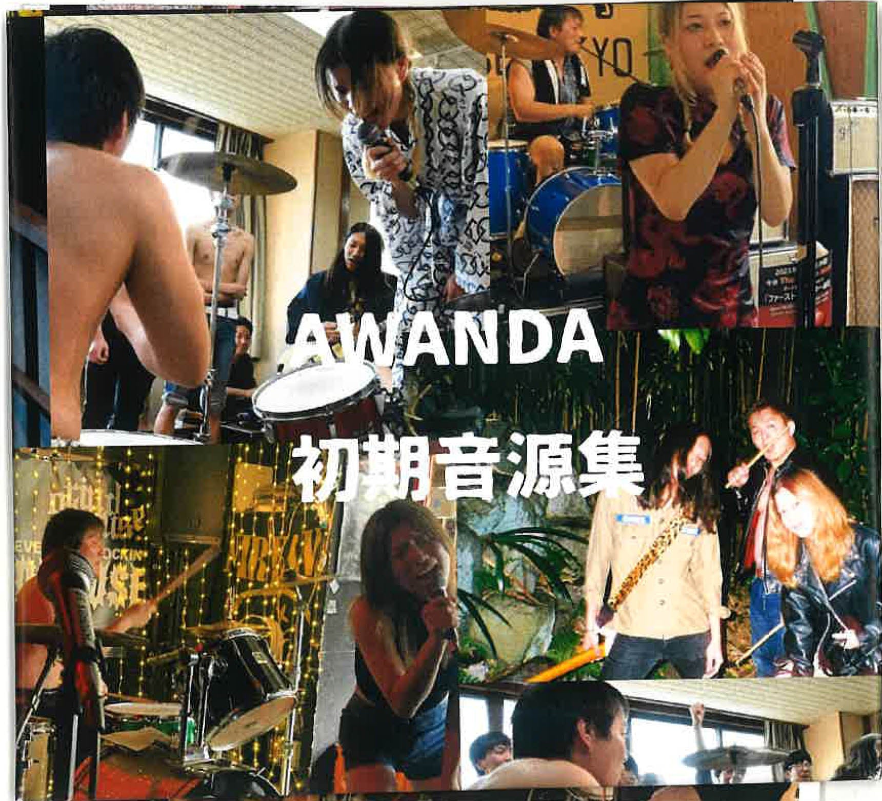 AWANDA （名古屋のクレイジーでトラッシュなイカれた男女3人組）自主制作CD-R 入荷