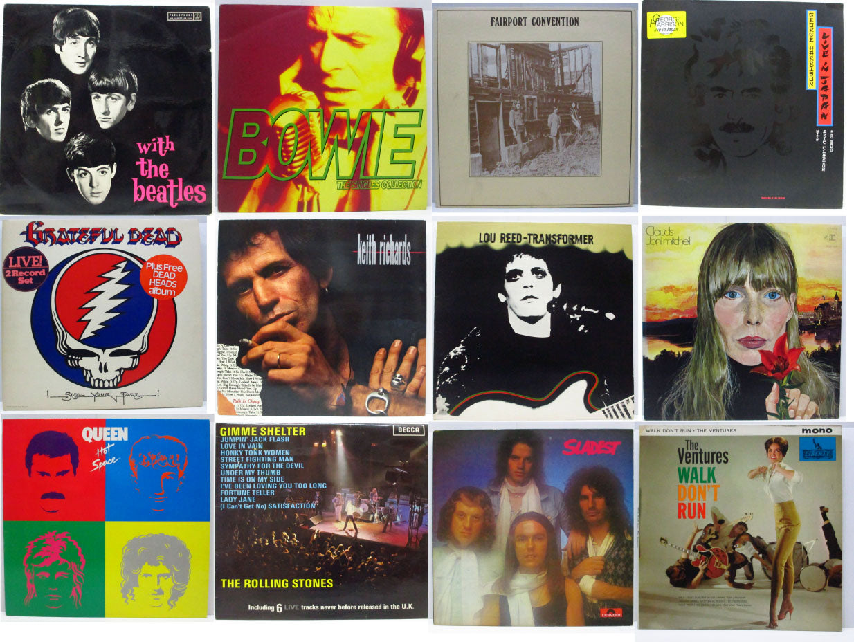 1/27(土) 新入荷！　UK買い付けレア 60'S ~ 80'S  ROCK-POPS / BEAT-PSYCH. LP  50枚入荷中 !