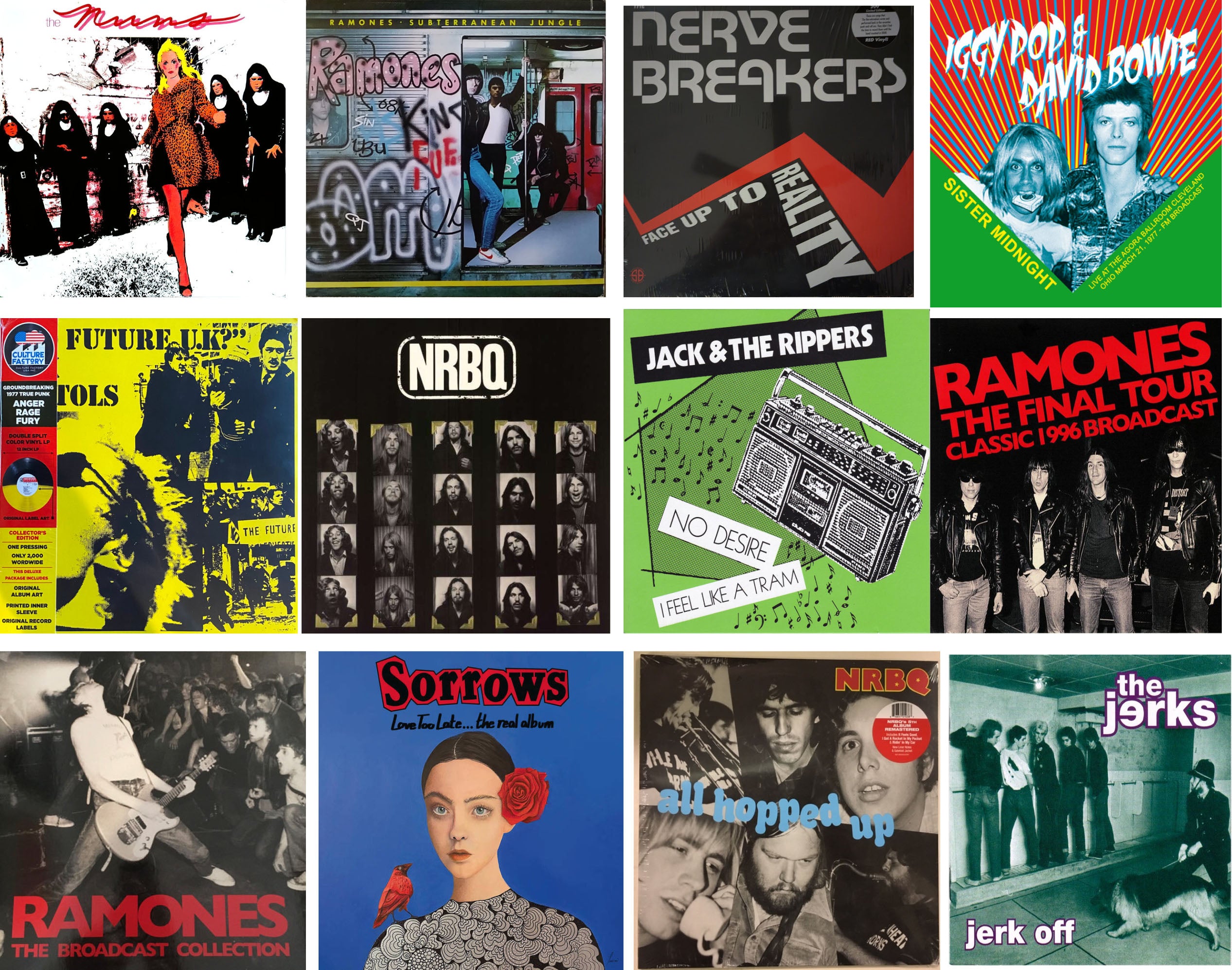 3/23(水) 再入荷 : 旧作リコメン再発盤&近年作 PUNK / POWERPOP 12”/CD/7” [新品] 23点 入荷中！