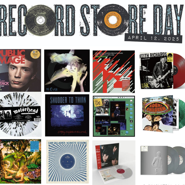 レコード・ストア・デイ RSD 2025 4/12（土）店頭発売中！