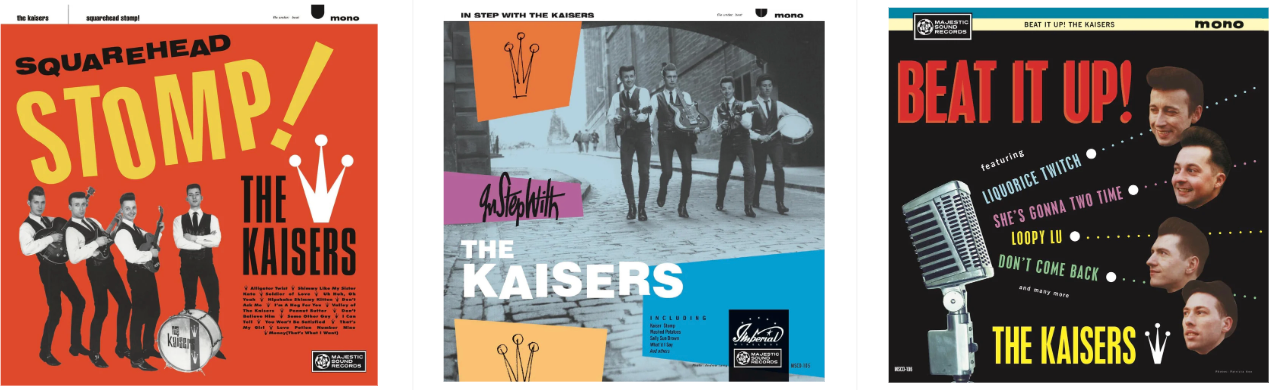 #カイザーズ 来日記念400枚限定再発CDx3種 10/1 発売 予約受付中！