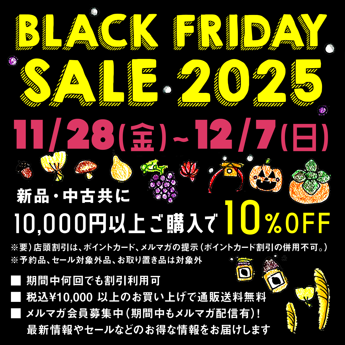 BLACK FRIDAY SALE 2025 !