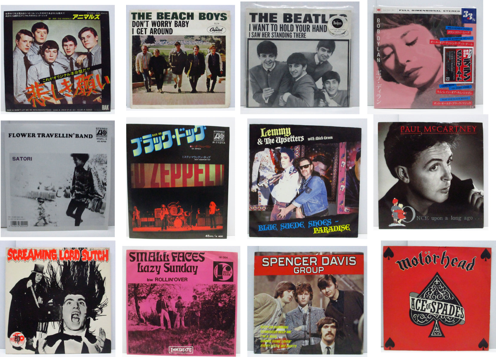 1/27(金) 新入荷チープ中古＆レア 60'S ~ 80'S ROCK-POPS / BEAT-PSYCH. 7”/EPs x 50枚追加!