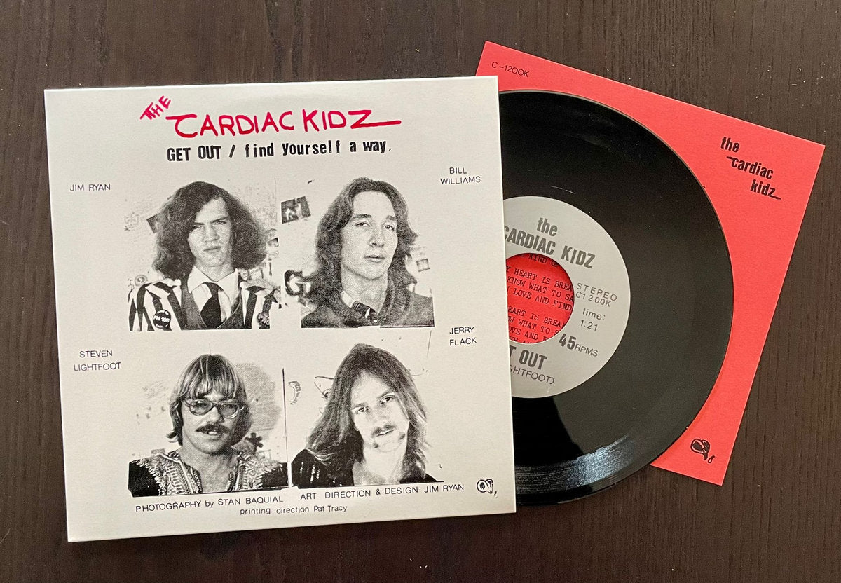 CARDIAC KIDZ, THE (ザ ・カーディアック・キッズ)  - Get Out / Find Yourself A Way  (Italy 限定再発 7"/ New)