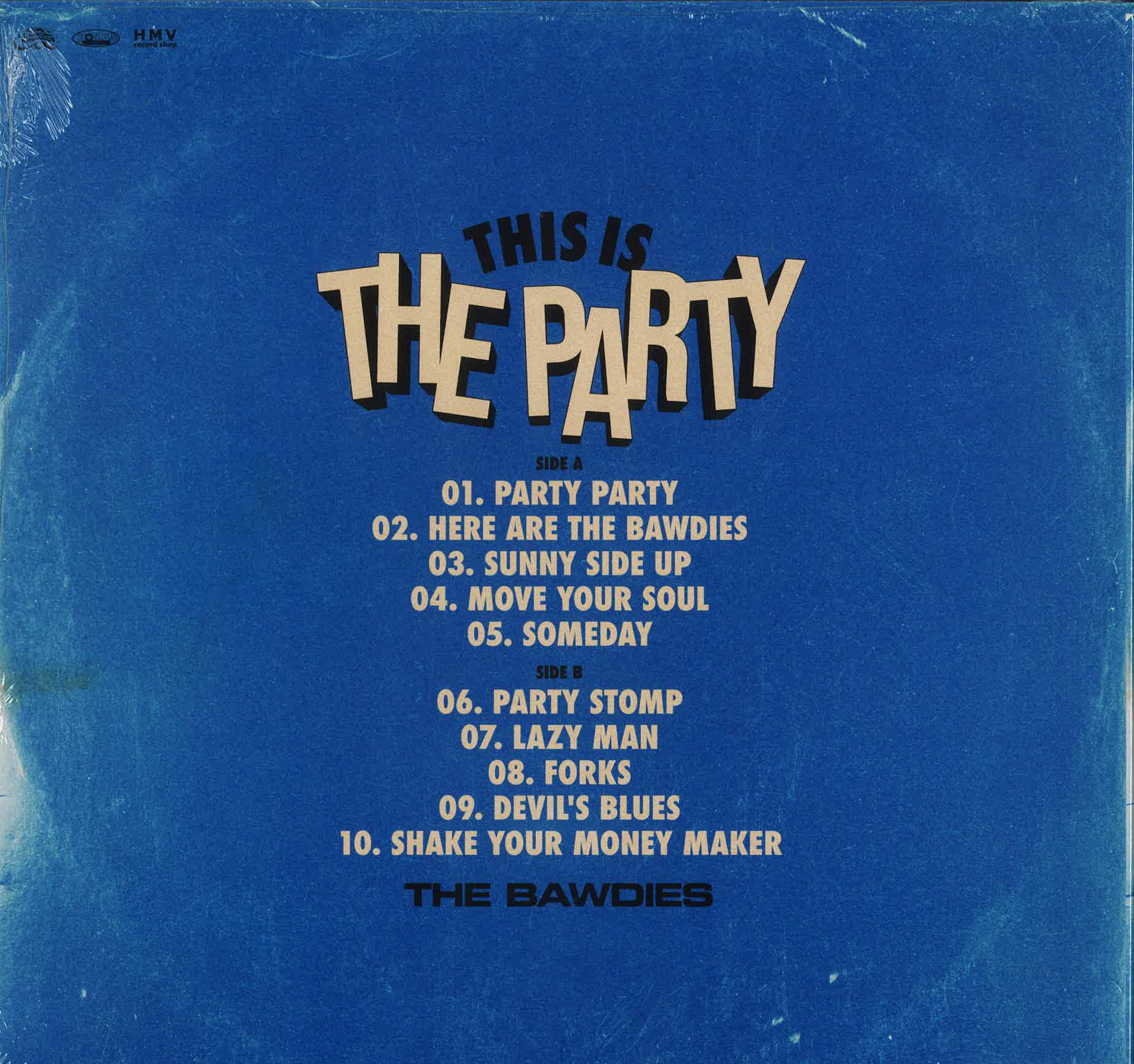 BAWDIES (ボウディーズ)  - This Is The Party (日本 限定アナログ LP/New) '26年新作アルバム、5/27発売、予約受付中！