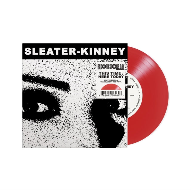 SLEATER KINNEY (スリーター・キニー)  - This Time / Here Today (US RSD 2024 「2,000枚限定レッドヴァイナル」 7インチ/NEW) 予価 ¥2800