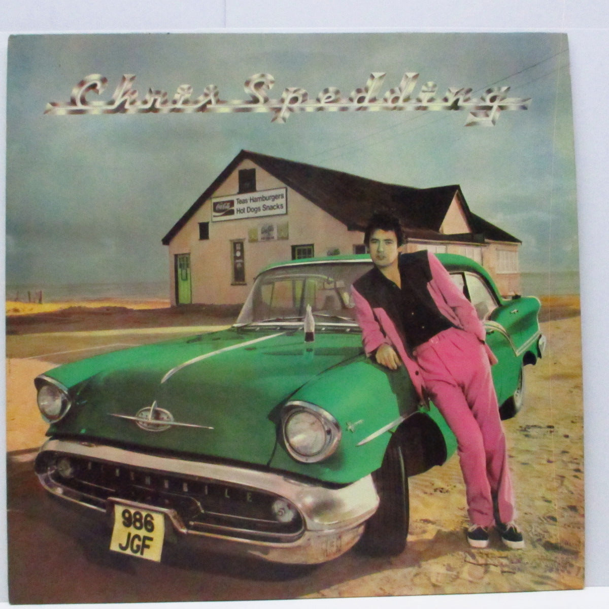 CHRIS SPEDDING (クリス・スペディング)  - S.T. [1976 Album] (UK オリジナル LP/両面コーティングジャケ)