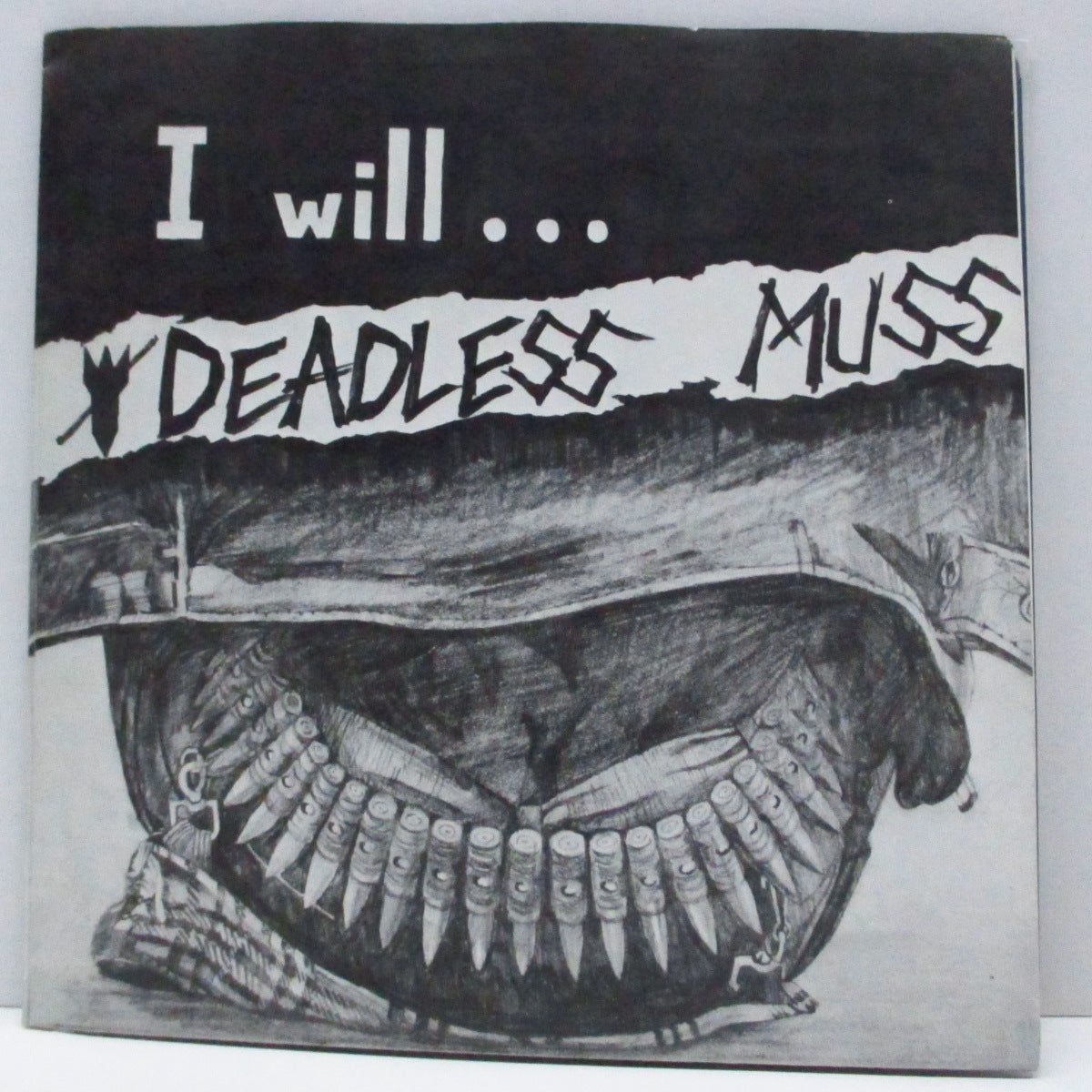 DEADLESS MUSS (デッドレス・マス)  - I Will... (Japan オリジナル 7"+ザラ紙ジャケ) '85年セカンド EP !
