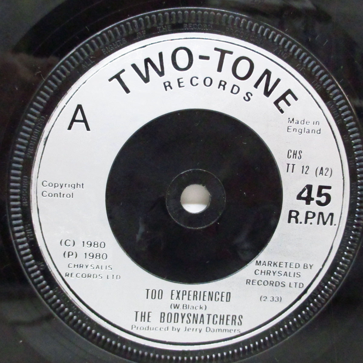 BODYSNATCHERS, THE (ザ ・ボディースナッチャーズ)  - Easy Life (UK '80  再発「銀プラ フラット（ソリッド）小穴センターラベ」7"/カンパニースリーブ) セカンドシングル！