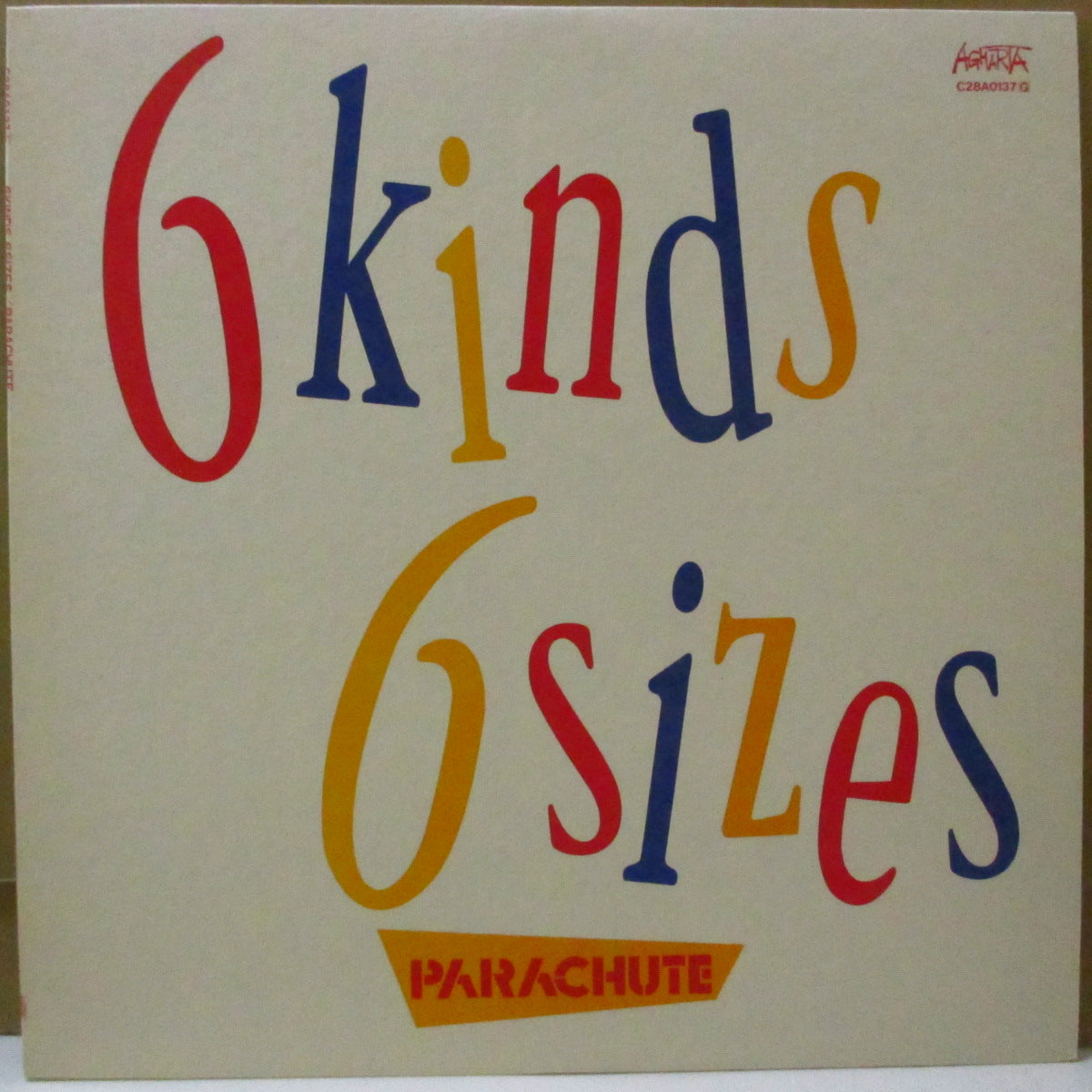 PARACHUTE (パラシュート)  - 6 Kinds 6 Sizes (Japan オリジナル LP+インサート)