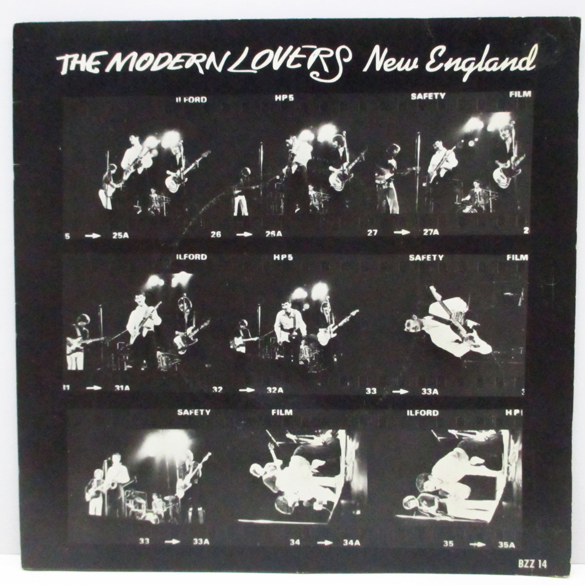 (JONATHAN RICHMAN & THE) MODERN LOVERS (ジョナサン・リッチマン＆ザ・モダーン・ラヴァーズ)  - New England  - Live - (UK オリジナル 7"+光沢固紙ジャケ)