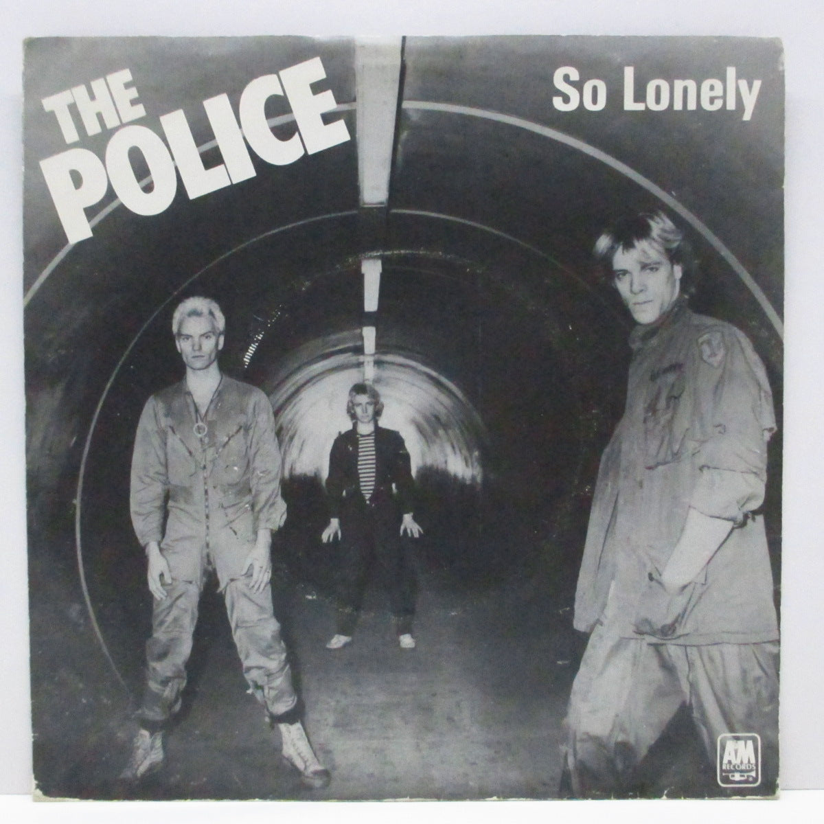 POLICE, THE (ザ ・ポリス)  - So Lonely (UK '80 再発グレイラベ「黒盤」7"+光沢固紙ジャケ)