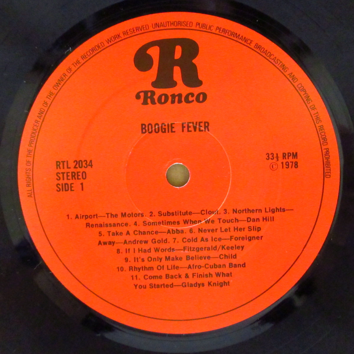 V.A. ('78年欧米B級ブギーディスコ満載コンピ)  - Boogie Fever (UK  '78 オリジナル・ステレオ LP/両面コーティング・ジャケ)