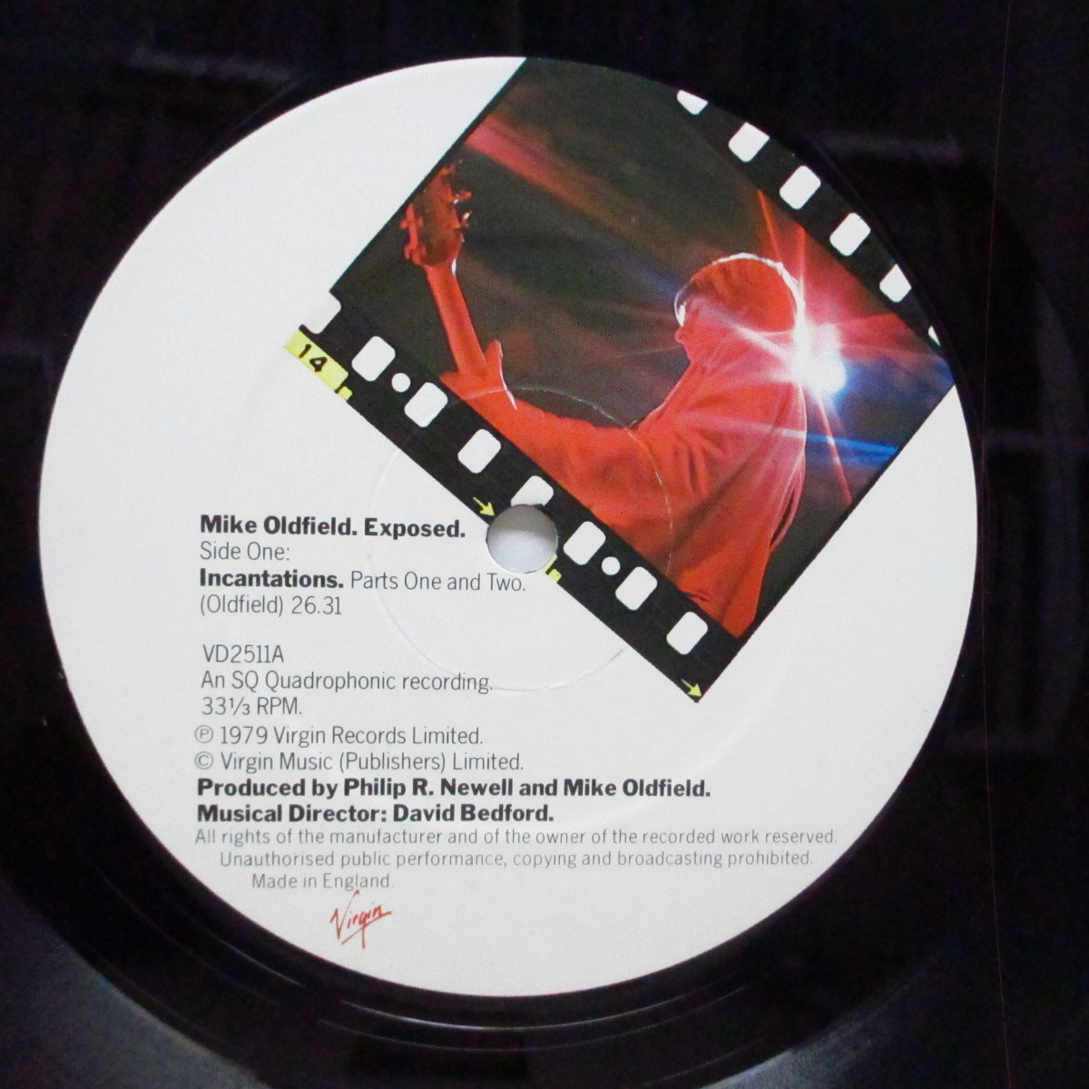 MIKE OLDFIELD (マイク・オールドフィールド)  - Exposed (UK 限定「クアドラフォニック」 2xLP/光沢見開きジャケ) '79年初ライブアルバム !