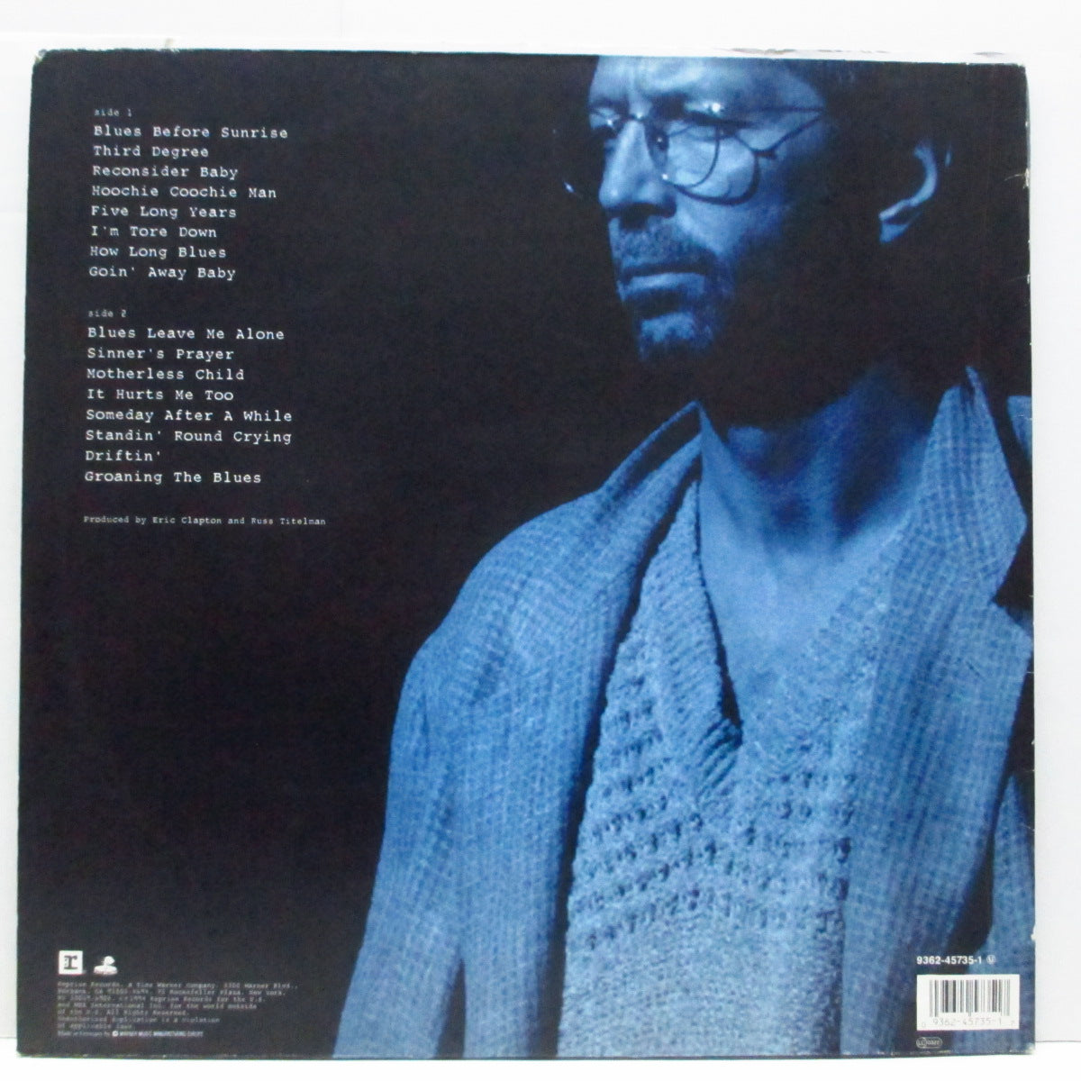 ERIC CLAPTON (エリック・クラプトン)  - From The Cradle (EU オリジナル LP/見開ジャケ)