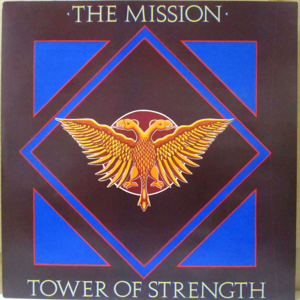 MISSION, THE (ザ・ミッション)  - Tower Of Strength +3 (UK '88 オリジナル4曲入り 12インチ/特殊加工ざら紙ジャケ)