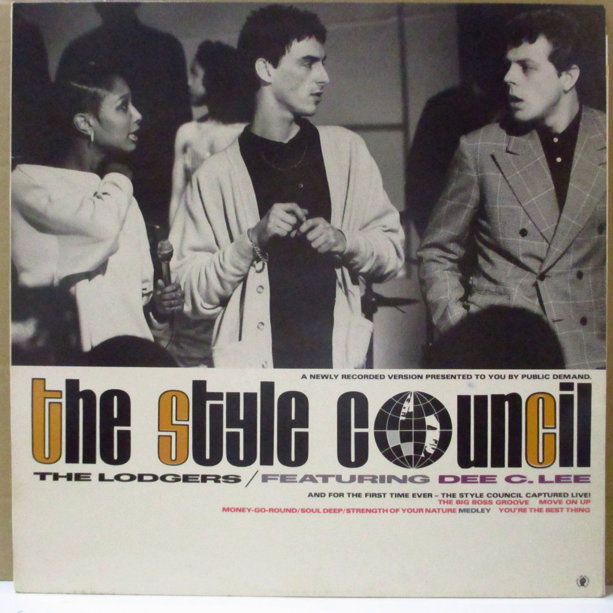 STYLE COUNCIL, THE (スタイル・カウンシル)  - The Lodgers +4 (UK オリジナル 12インチ+インサート/表面コーティングジャケ)