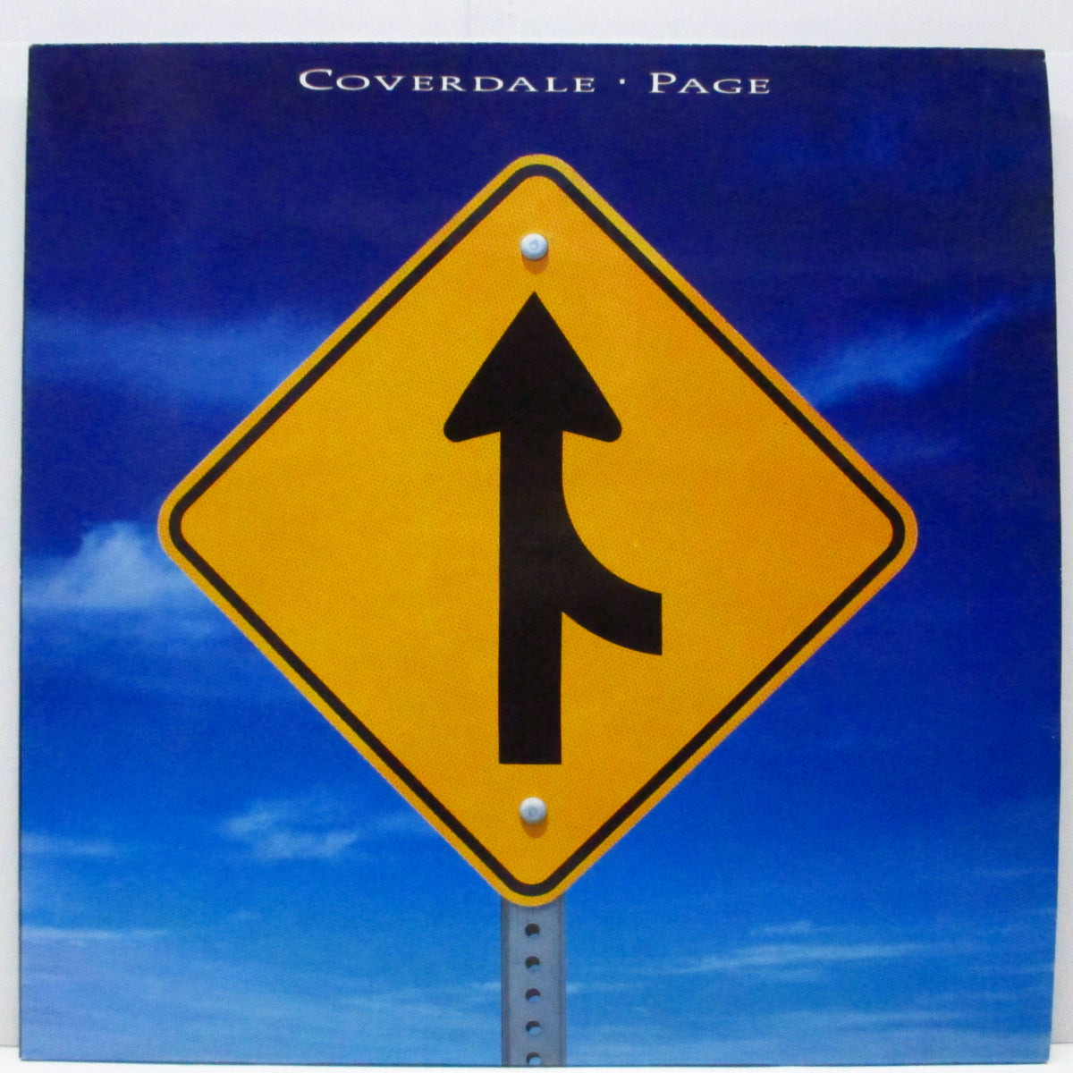 COVERDALE PAGE (カヴァーデイル・ペイジ)  - S.T. [1st] (UK オリジナル LP+インナー)