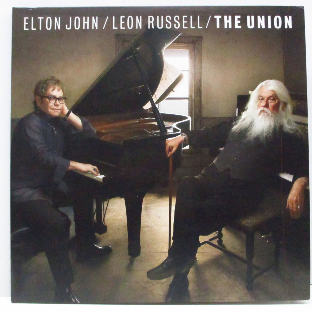 ELTON JOHN / LEON RUSSELL (エルトン・ジョン / レオン・ラッセル)  - The Union (EU オリジナル 2xLP+インナー/見開ジャケ) 2010年2枚組！