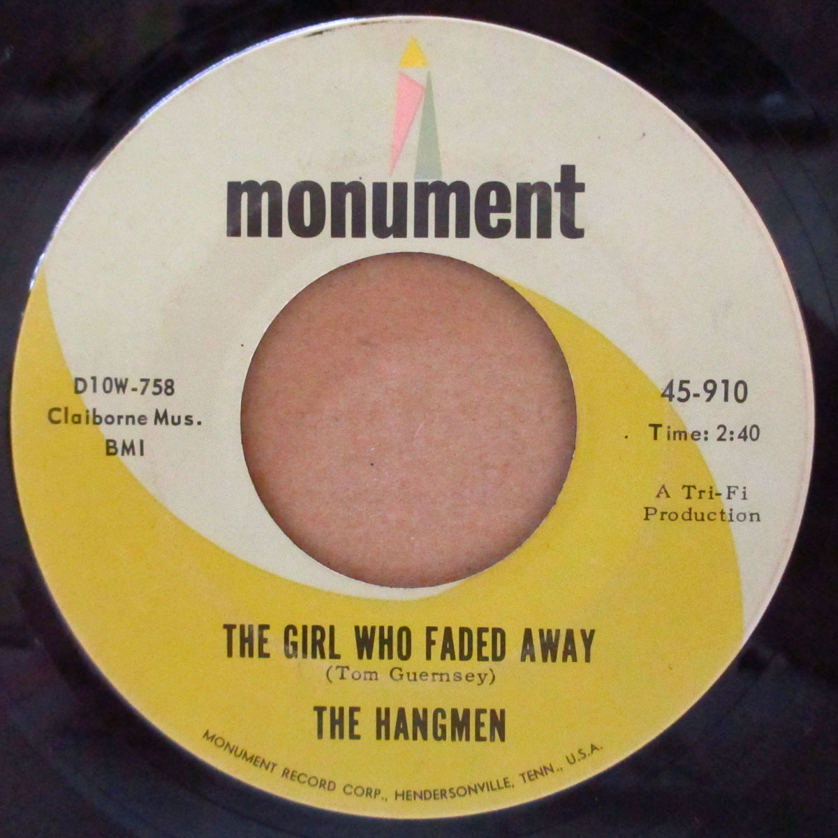 HANGMEN, THE (ザ・ハングメン)  - What A Girl Can't Do (US '65 オリジナル7インチ) MOD-R&Bガレージ名曲！