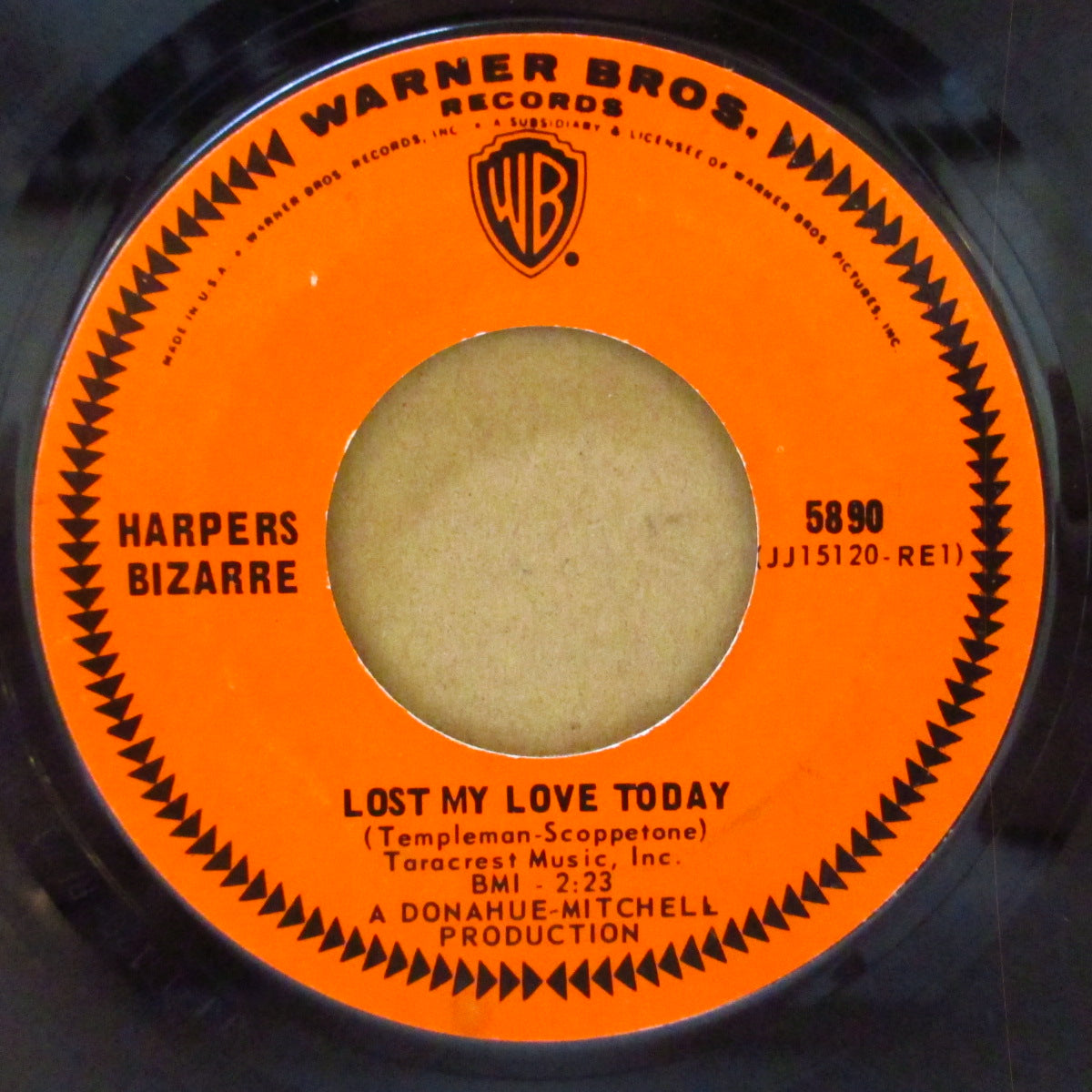 HARPERS BIZARRE (ハーパース・ビザール)  - The 59th Street Bridge Song (US '67 オリジナル7インチ)サイモン&ガーファンクル名曲の脱力ソフトロック・カバー！