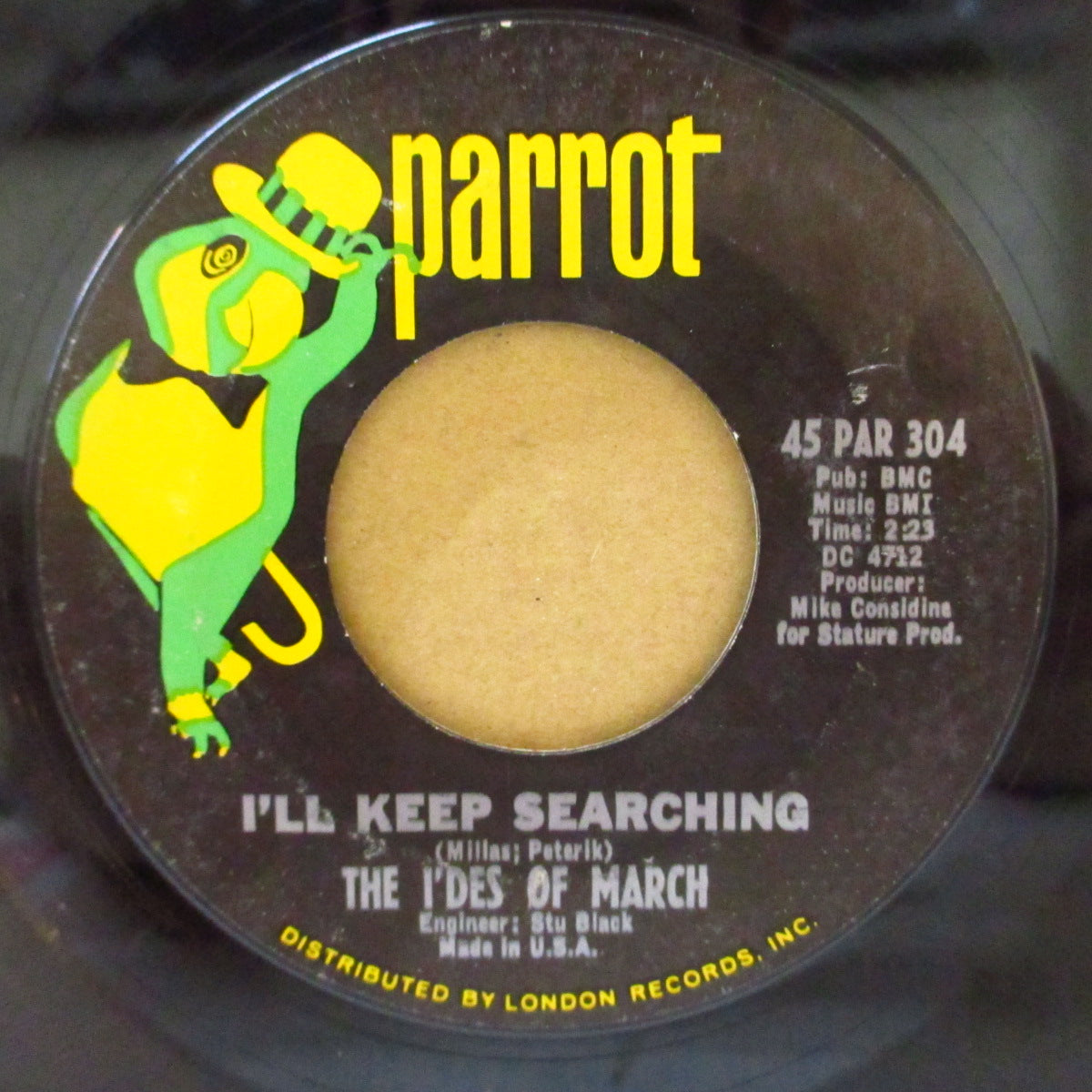 IDES OF MARCH, THE (ジ・アイズ・オブ・マーチ)  - You Wouldn't Listen (US '66 パロット社再発 7インチ) 清涼美メロ・ポップ & ペブルス収録サイケ・ガレージ！