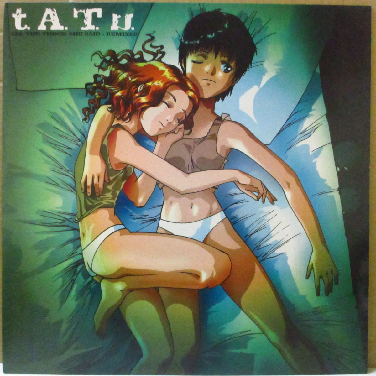 t.A.T.u. (タトゥー)  - All The Thing She Said - Remixed (EU オリジナル4バージョン 12インチ) '02年リミックスシングル