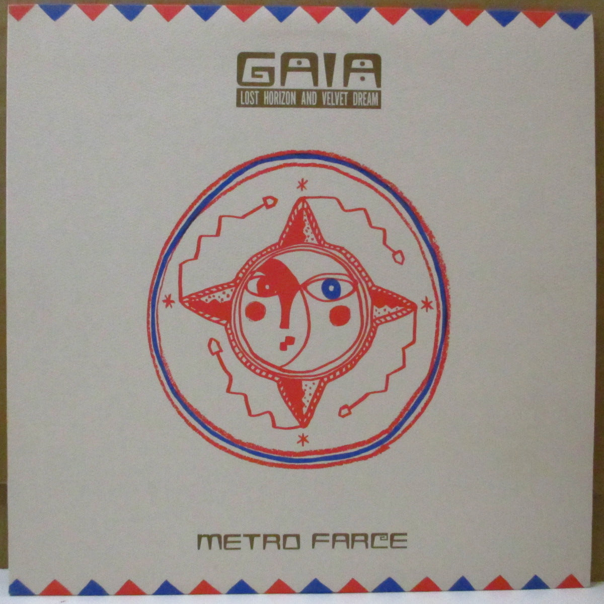 METRO FARCE (メトロ・ファルス)  - Gaia - Lost Horizon And Velvet Dream (Japan オリジナル LP+インサート/ざら紙ジャケ)