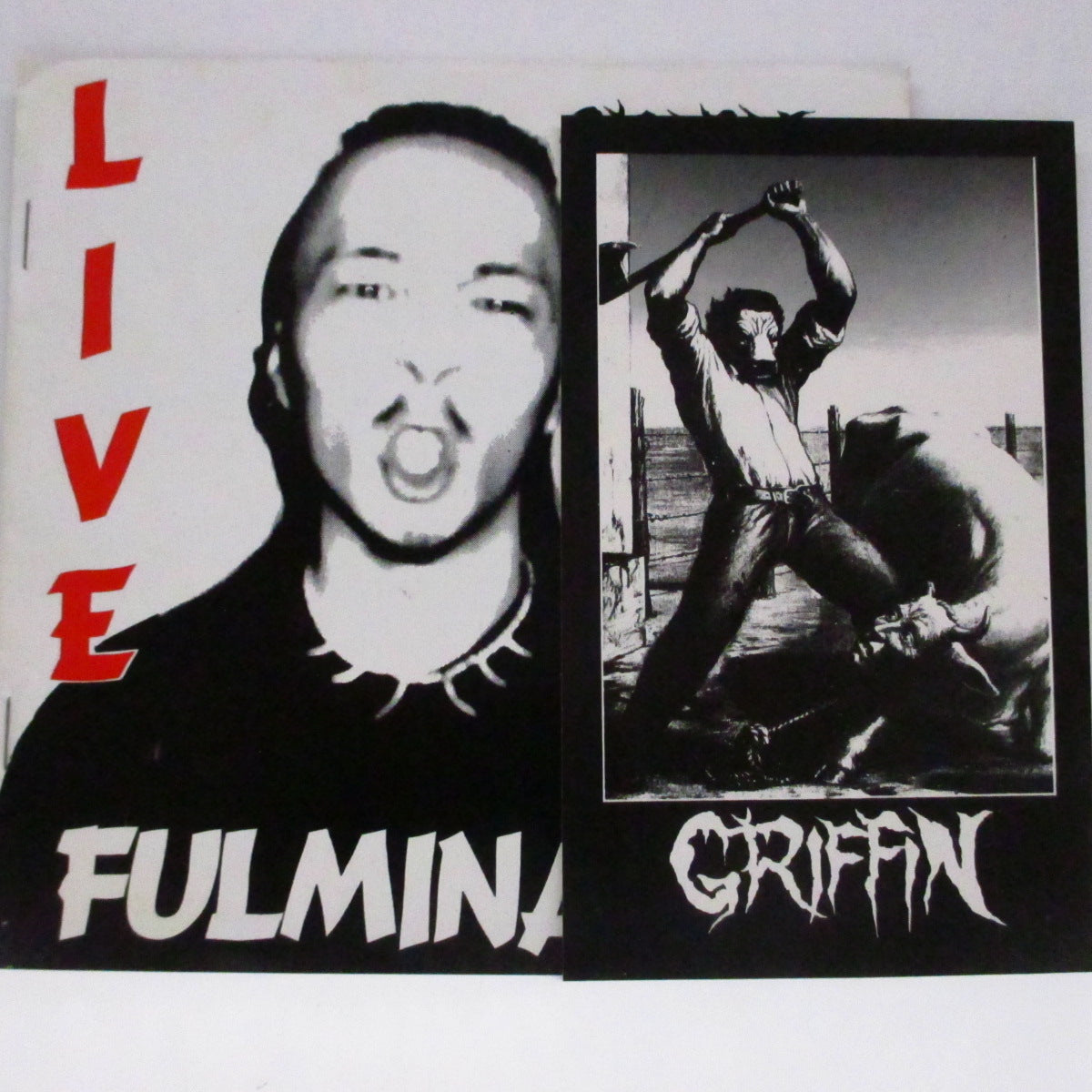 GRIFFIN (グリフィン)  - Live Fulminate! (Japan 1,500枚限定5曲入り FLEXI +ブックレット型ジャケ/ステッカー付)