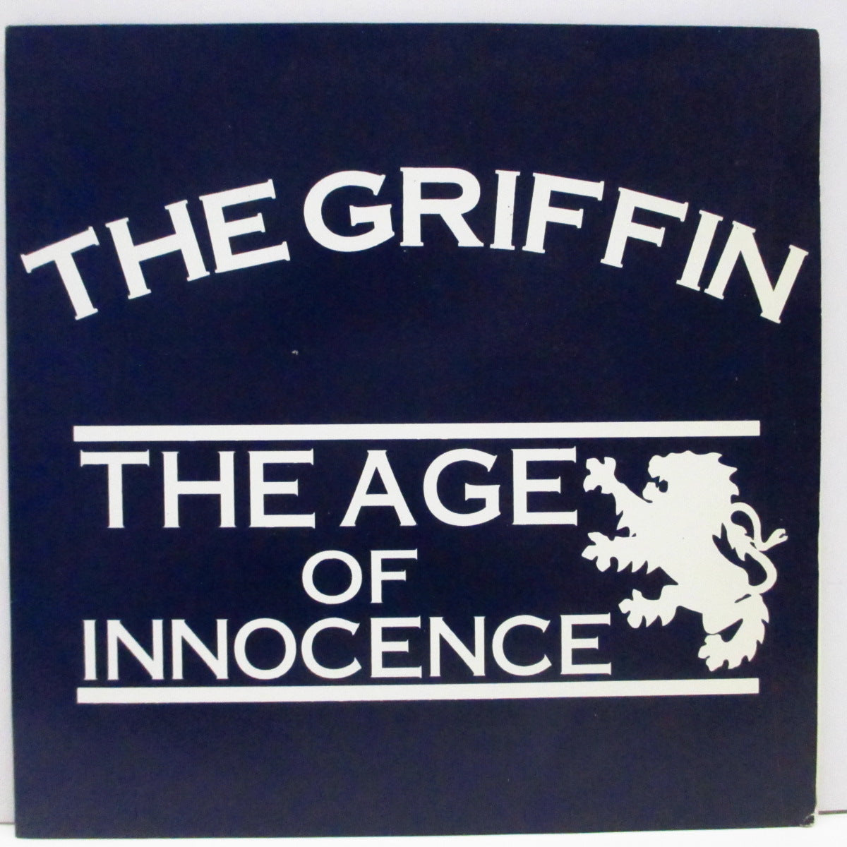GRIFFIN (グリフィン)  - The Age Of Innocence (Japan 1,000枚限定 7"/光沢固紙製ジャケ) ステッカー無！