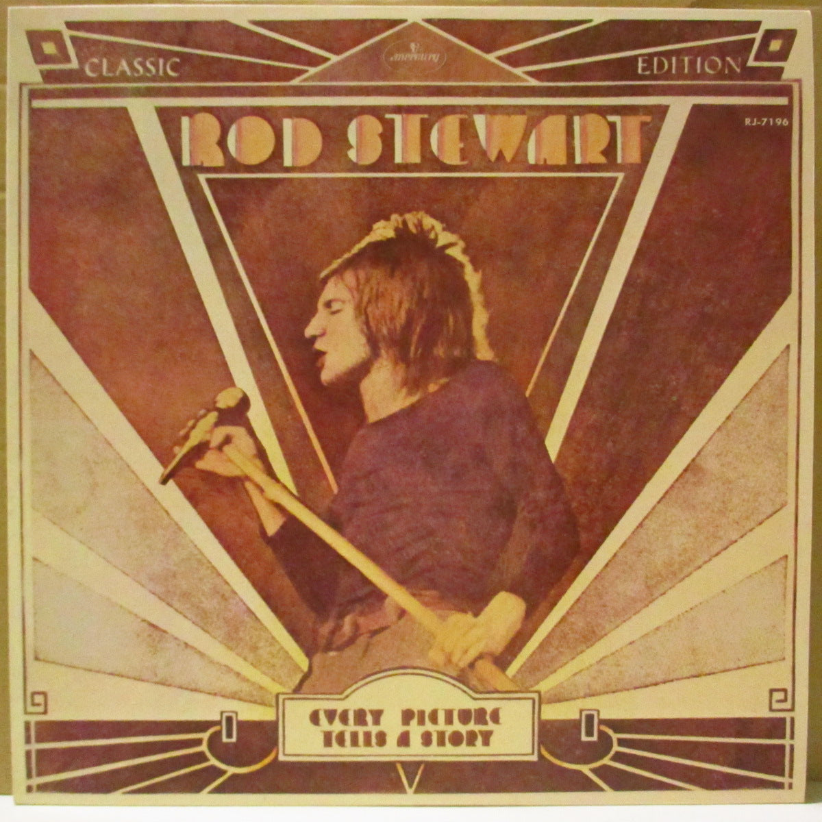 ROD STEWART (ロッド・スチュワート)  - エブリー・ピクチャー・テルズ・ア・ストリー - Every Picture Tells A Story (Japan '76 再発 LP+インサート/帯欠) '71年3rdアルバム