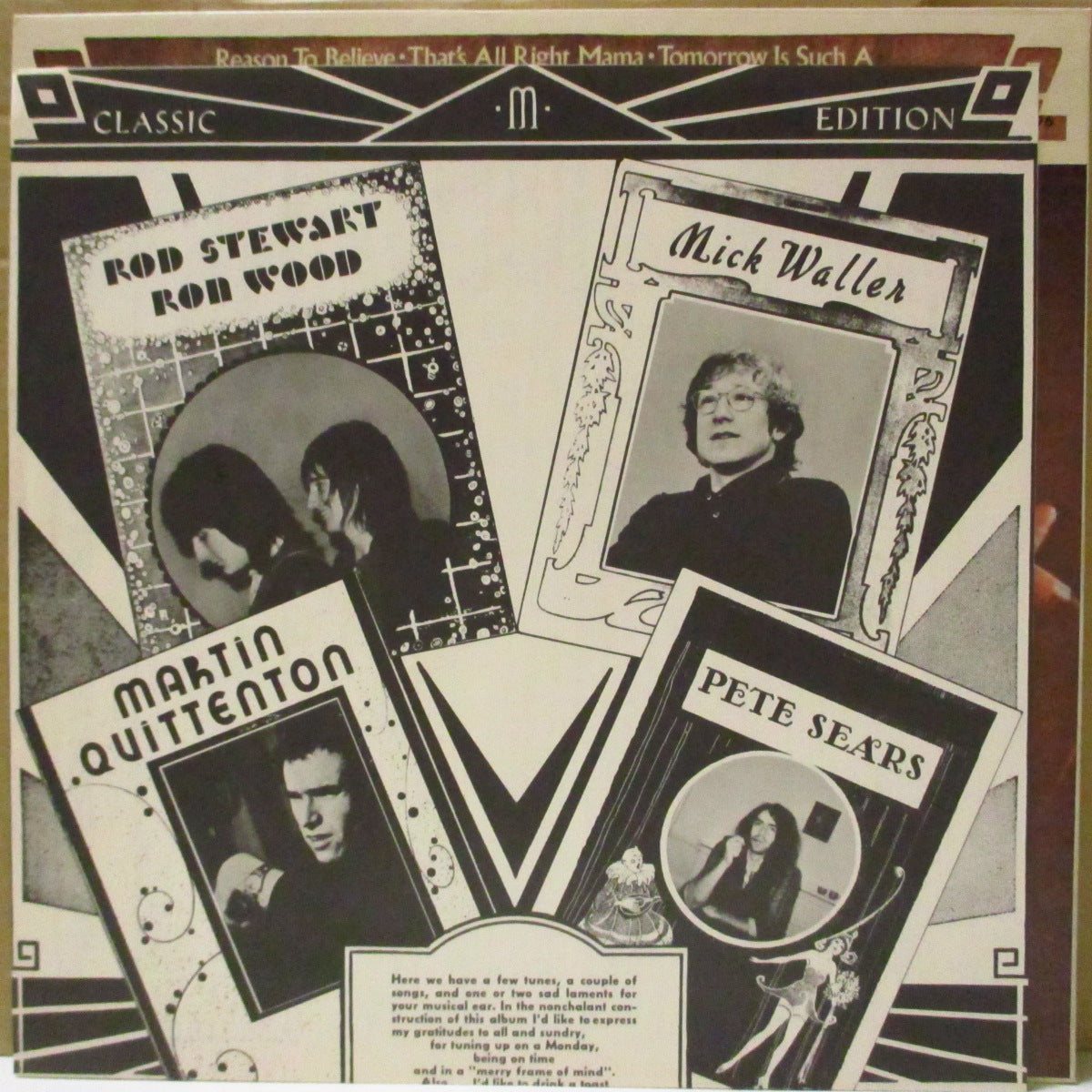 ROD STEWART (ロッド・スチュワート)  - エブリー・ピクチャー・テルズ・ア・ストリー - Every Picture Tells A Story (Japan '76 再発 LP+インサート/帯欠) '71年3rdアルバム
