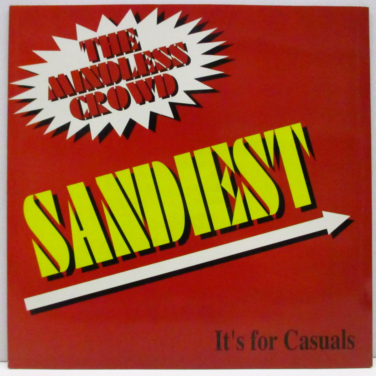 SANDIEST (サンディエスト)  - It's For Casuals (Japan '99 オリジナル 7"/光沢固紙ジャケ) セカンド！