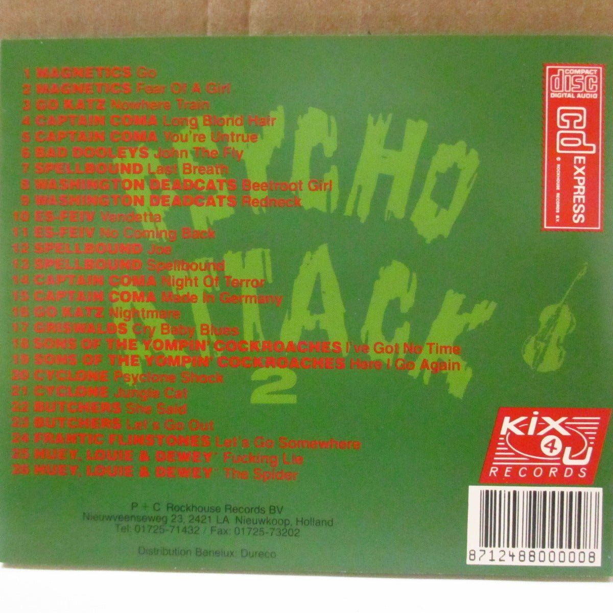 RARE - NEO ROCKABILLY / PSYCHOBILLY