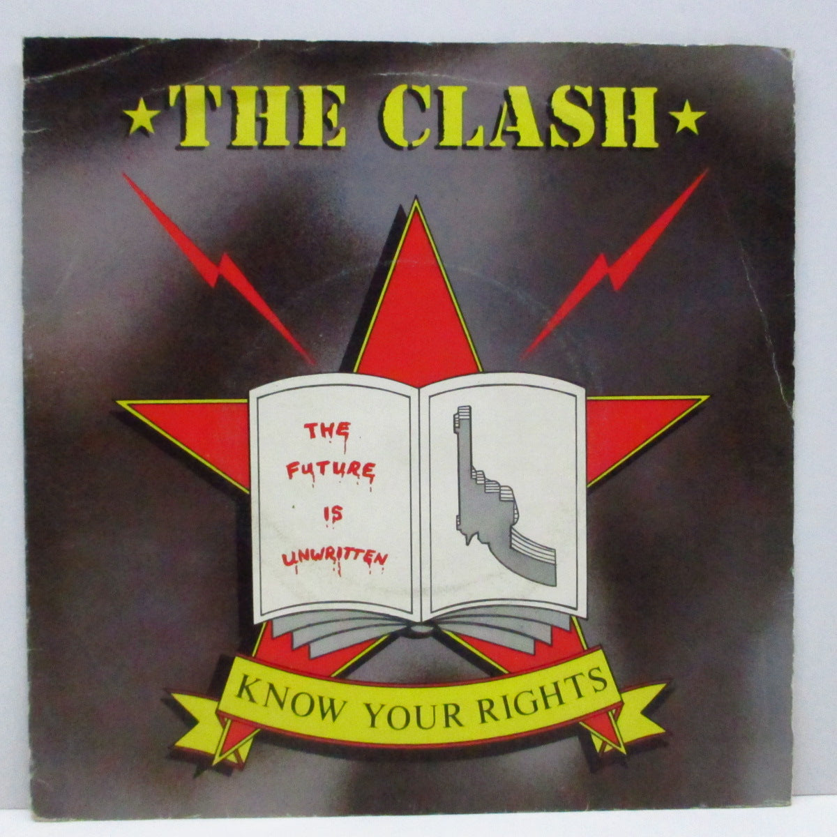 CLASH, THE (ザ・クラッシュ)  - Know Your Rights (UK オリジナル 7"+光沢固紙折り返しジャケ)