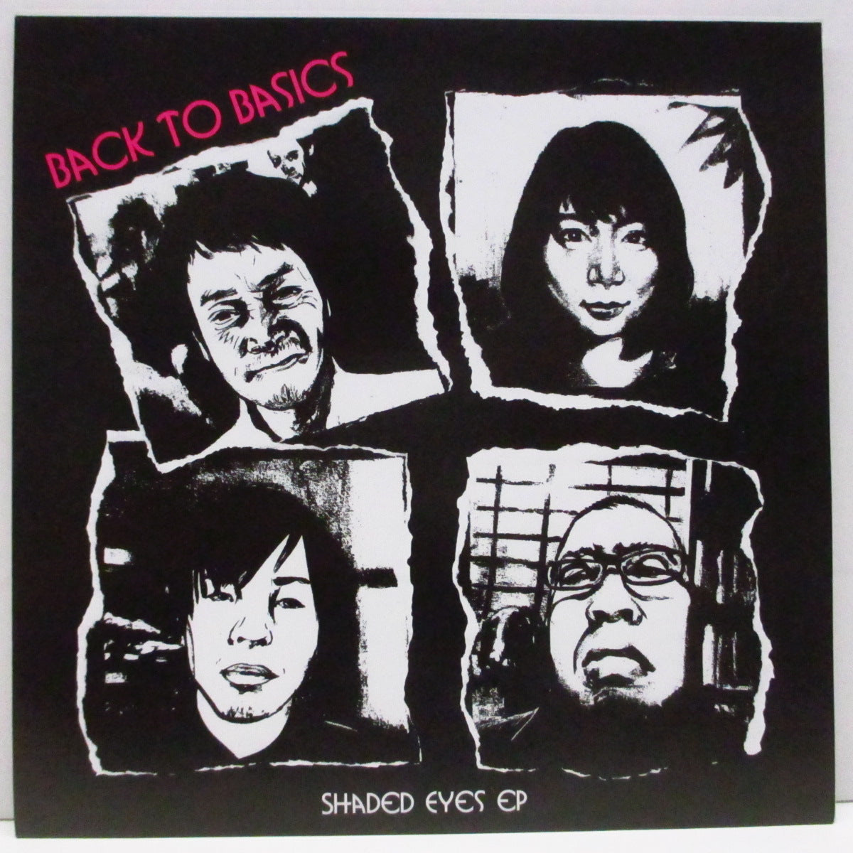 BACK TO BASICS (バック・トゥー・ベーシックス)  - Shaded Eyes (US '18 オリジナル 3曲入り 7"/光沢ソフト紙二つ折りジャケ) アルバムとは別 Ver !