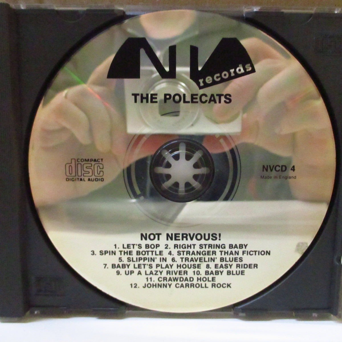 POLECATS (ポールキャッツ)  - Not Nervous：Rare 1980 Demos (UK オリジナル CD) '06年レアトラック・コンピ