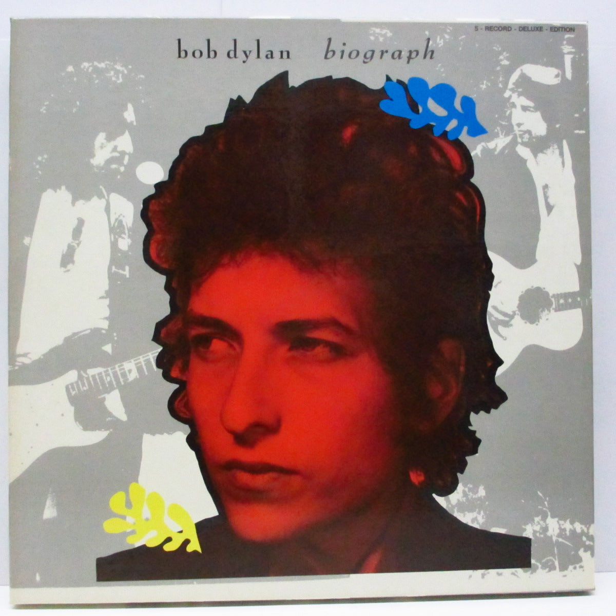 BOB DYLAN (ボブ・ディラン)  - Biograph (EU オリジナル 5xLP+ブックレット2冊/ボックスセット) 5枚組LP ! デラックスエディション！
