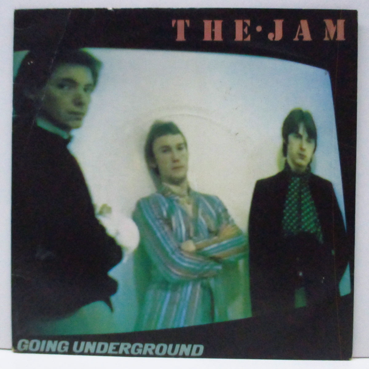 JAM, THE (ザ・ジャム)  - Going Underground (UK オリジナル「銀プラ フラットセンター ラベ」7"/光沢固紙折り返ジャケ) フレンチプレス Ver.
