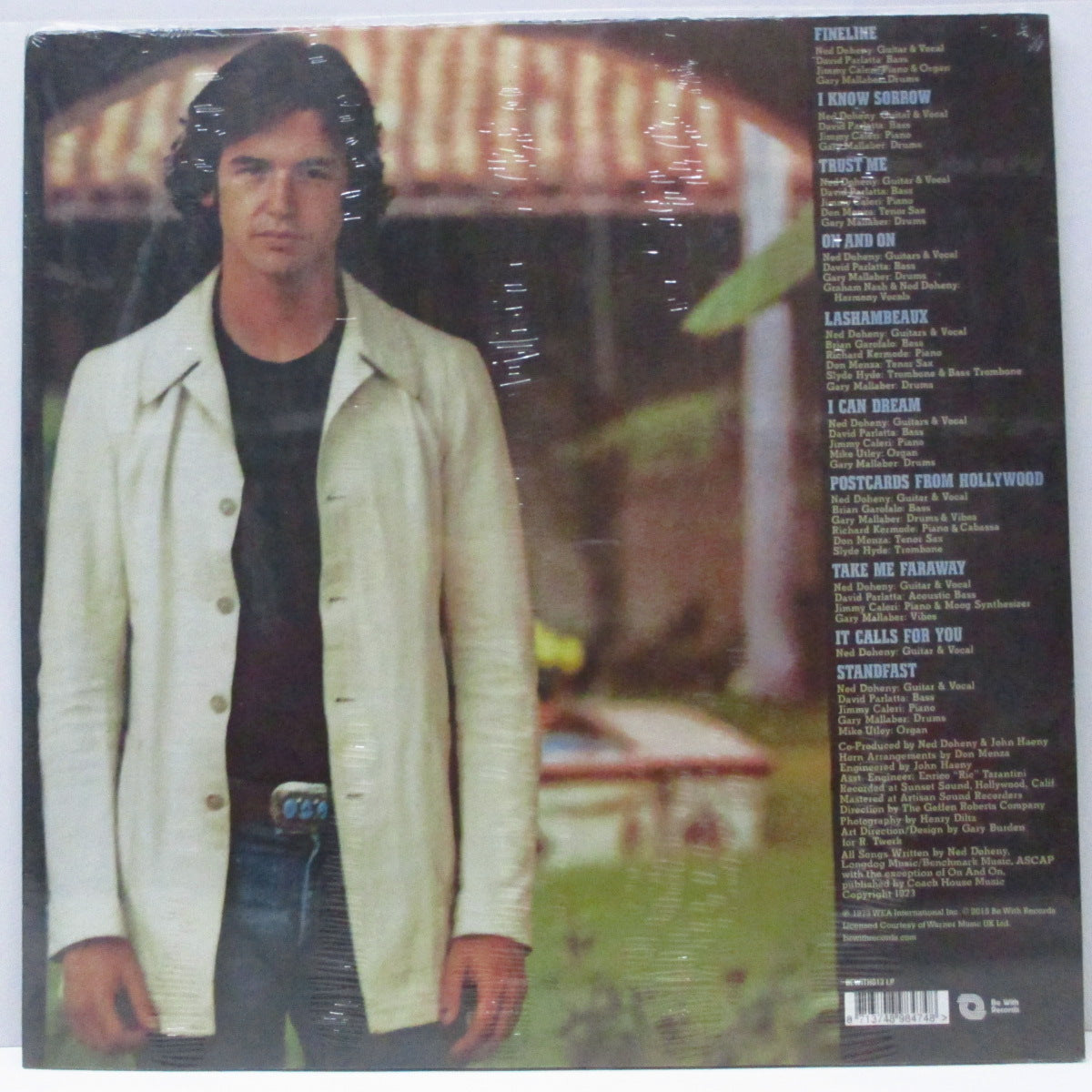 NED DOHENY (ネッド・ドヒニー)  - Ned Doheny (UK '16 再発180g LP/BEWITH013LP 「廃盤 New」 ) ネッド・ドヒニーの誕生日を記念してリリースされたスペシャルエディション！