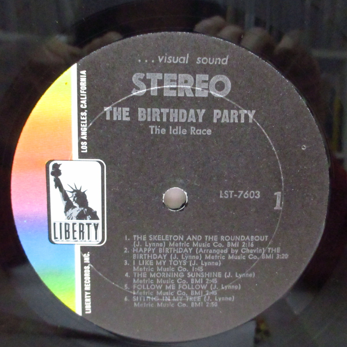 IDLE RACE (アイドル・レース)  - Birthday Party (US オリジナル「ステレオ」 LP) 1968年デビューアルバム !