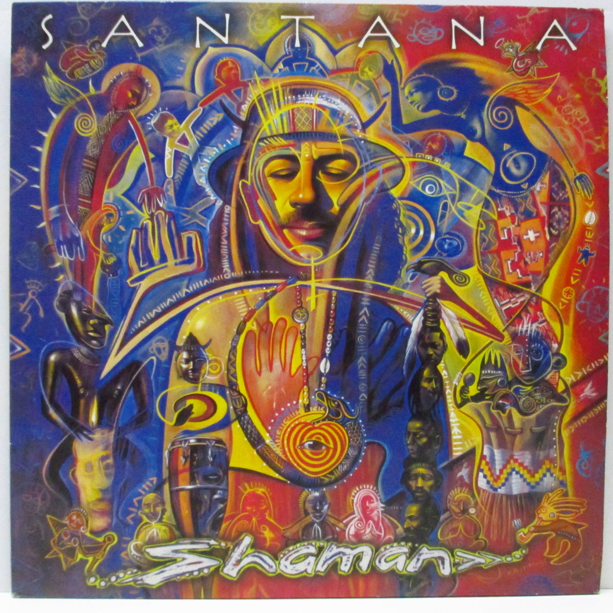 SANTANA (サンタナ)  - Shaman (EU オリジナル 2xLP+インサート）